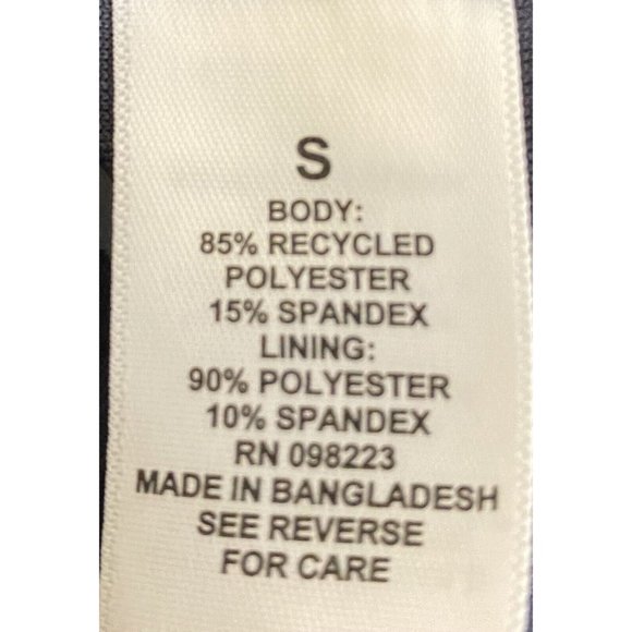 Freely GIRL Black  Strappy Back Sports Bra Size Small - Picture 4 of 4